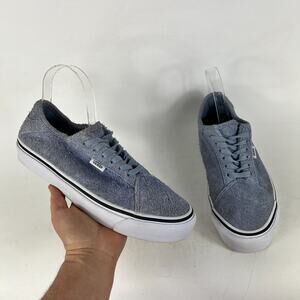 VANS Diamo Ni Hairy Lavender Women's 9 Gray Suede Lace Up Running Shoes 721277